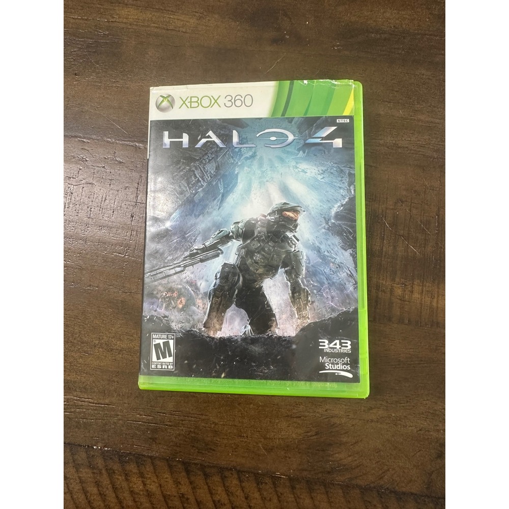 Halo‎ 4 Microsoft Xbox 360 Video Game 2-Disc Set with Manual 343 Industries NTSC